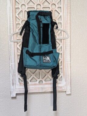 K9 Sport Sack Air 2 Small Dog Carrier Backpack Teal Green Nylon Hiking Outdoors